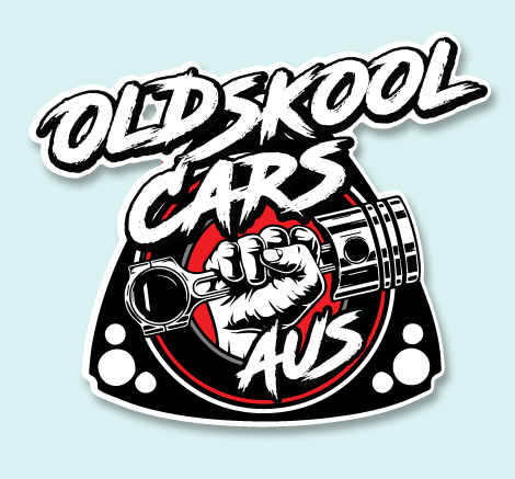 8CM OLD SKOOL PISTON STICKER